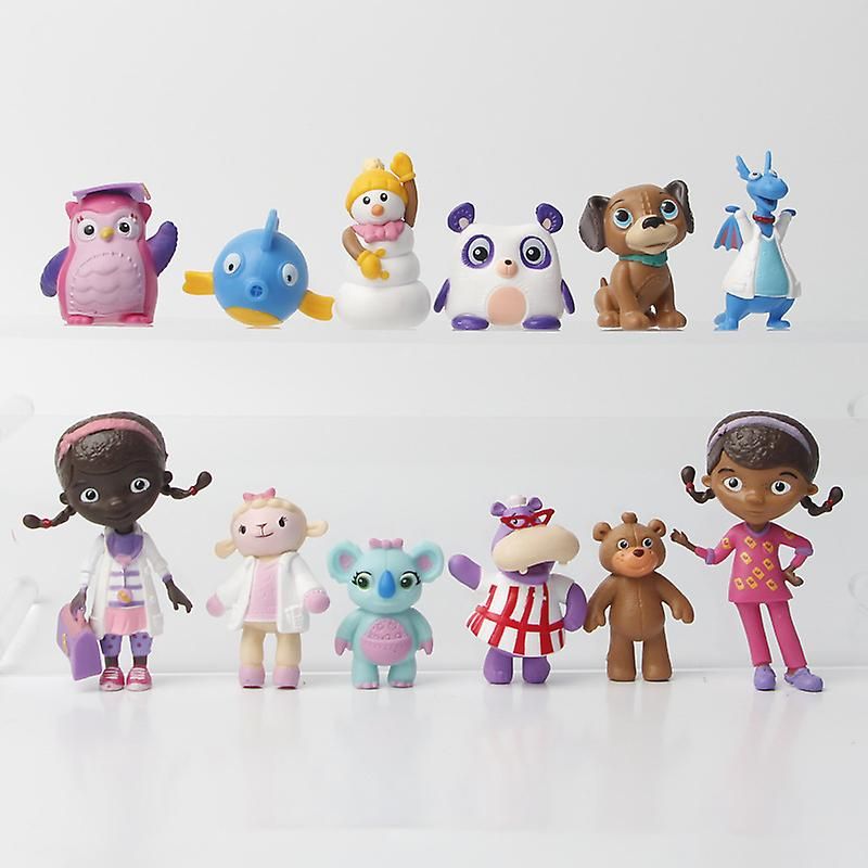 Doc McStuffins Toys 12pcs Set Figures