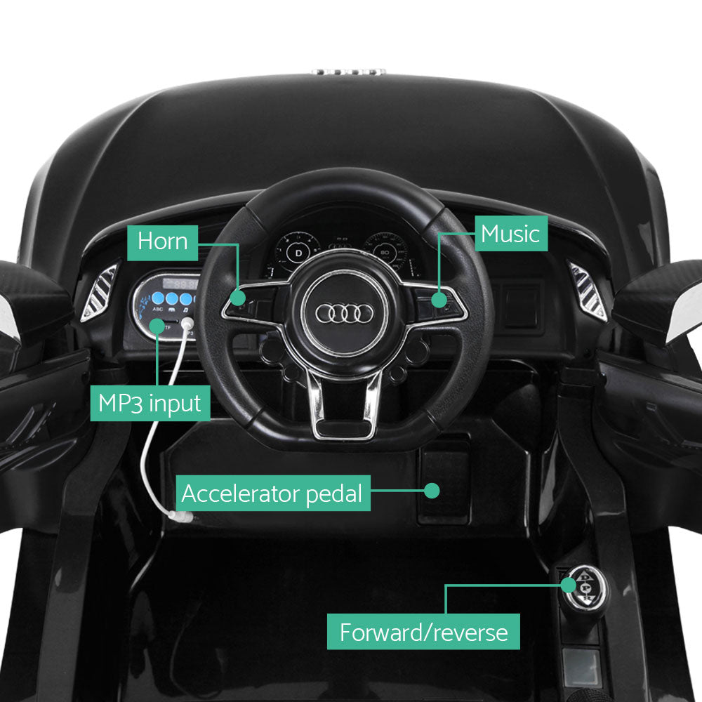 LICENSED AUDI R8 ELECTRIC RIDE ON CAR