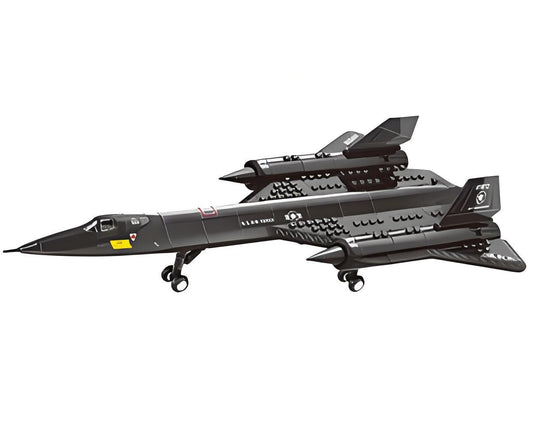 SR-71 Blackbird Reconnaissance Aircraft Building Blocks Set