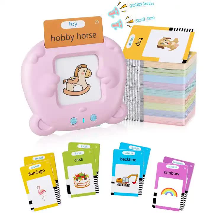 EARLY EDUCATION INTERACTIVE CARD READER WITH 510 CARDS