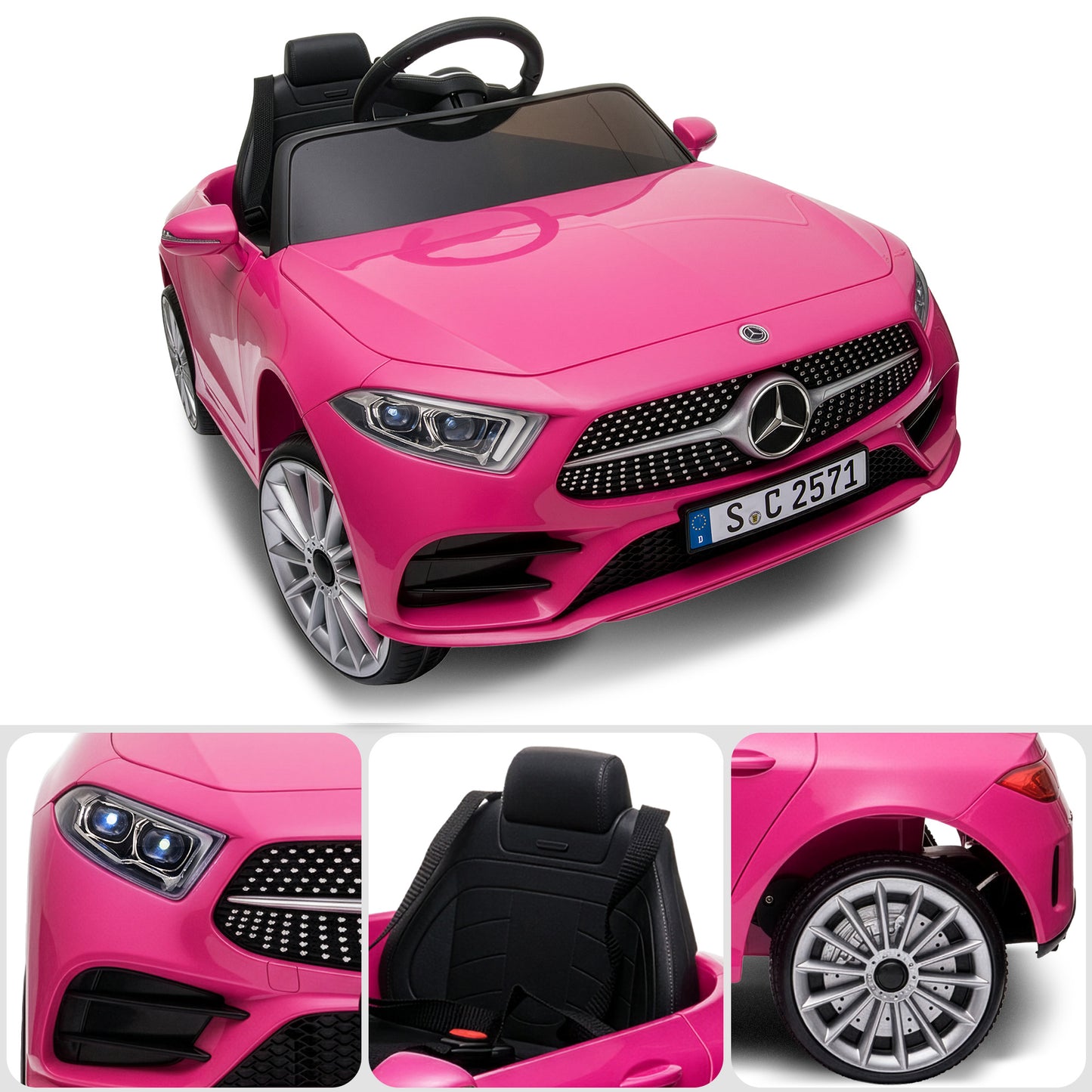 KAHUNA LICENSED MERCEDES BENZ CLS 350 RIDE ON CAR