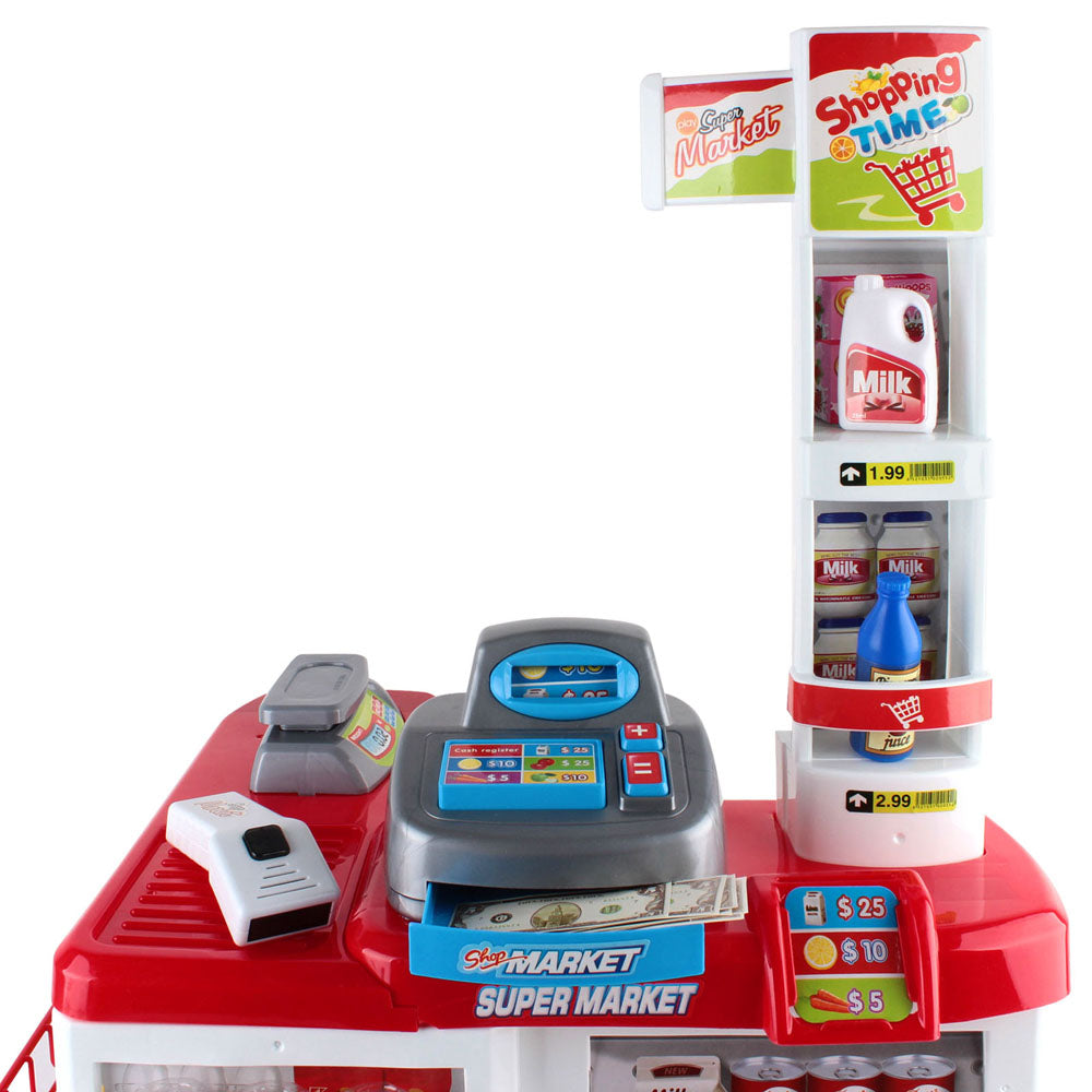 KEEZI KIDS 24PCE SUPERMARKET PLAYSET